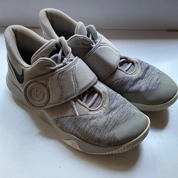 Nike Kevin Durant KD Basketball Sneakers Trey‎ Wolf Grey Shoes 10.5 Zoom Shoes - Picture 3 of 12